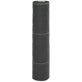 vidaXL Unkrautvlies Schwarz 0,5x100 m PP