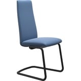 Stressless® Polsterstuhl Laurel, High Back, Größe M, mit Beinen aus Stahl in Schwarz matt blau