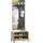 Homcom Garderobenset mit Spiegel 60 x 13,5 x 127,5 cm Naturholz