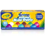 Crayola 54-1205 - 10 Aus- und Abwaschbare Farben