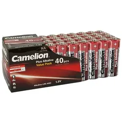 Camelion Plus AA Mignon LR6 Alkaline Batterien - 40er Folienverpackung