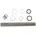 Tube Abstandshalter Gold 100 mm
