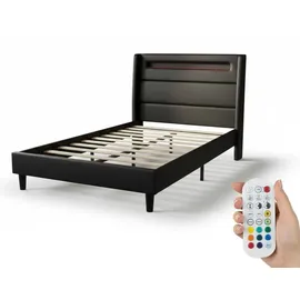 furnify ALVA 160 x 200 cm Schwarz