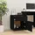 deluke MOSAB Aktenschrank 45 x 38 x 54 cm Schwarz