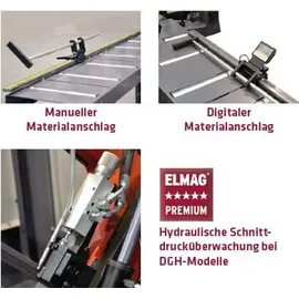 ELMAG BOMAR Metall-Bandsägemaschine Ergonomic 320.258 DGH