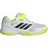 adidas Kinder Speedcourt Indoor Kids, Größe 33 EU - cloud white/core black/lucid lemon