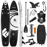 FitEngine SUP Allrounder 12' - 365 cm | Umfangreiches Stand-up-Paddle-Board Set inkl. Drybag, Handyhülle und Co. | Drop-Stitch Qualität von der Deutschen SUP Marke