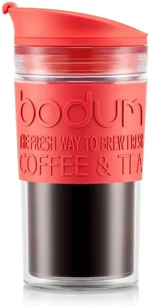 BODUM Reisebecher 350ml - Rot - Doppelwandsystem