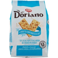 Doria Doriano Crackers ohne Salzkörner Salzgebäck gesalzen 700g kekse
