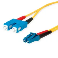 Telegärtner LWL Adapterkabel 2x E9/125 OS2, SC Duplex -