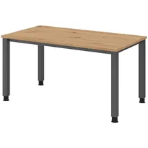B.M. Schreibtisch Asteiche / Graphit