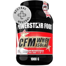 Powerstar Food CFM WHEY ISOLAT 1000 g Dose, Nature