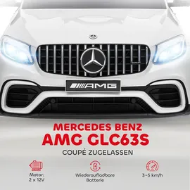 Homcom Kinderfahrzeug Elektroauto Mercedes-Benz weiß