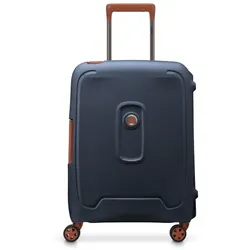 Delsey Paris Moncey 4-Rollen Kabinentrolley 55 cm tinte blau
