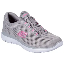 SKECHERS Summits grey/hot pink 41