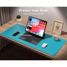 luxuskollektion Aothia Schreibtischunterlage Mauspad aus Leder Wildleder