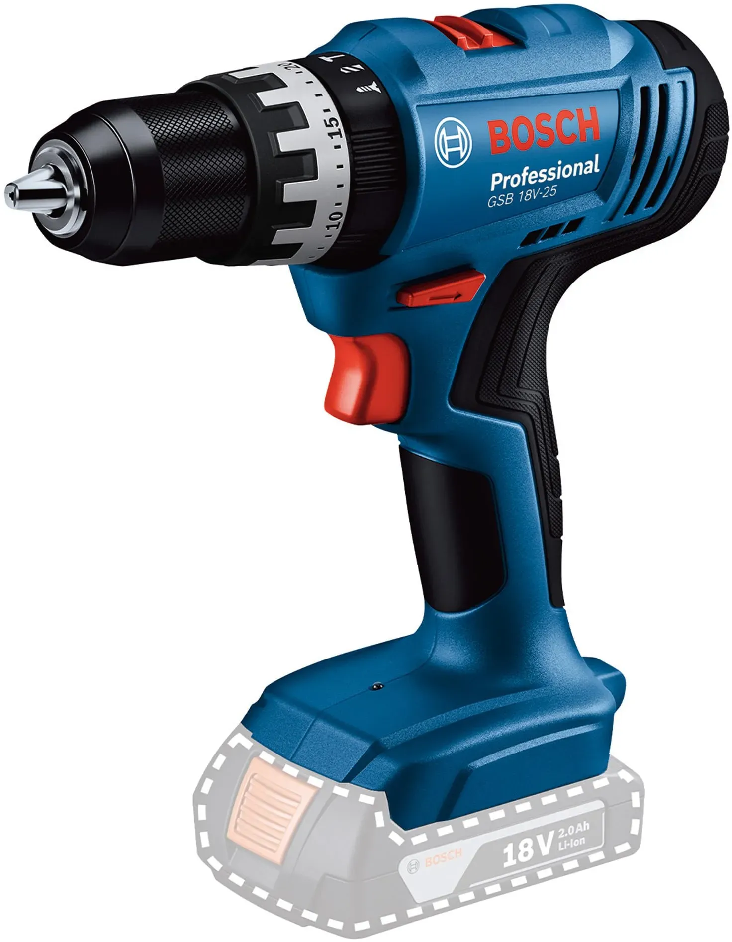 bosch gsb 18v-25 mit akku und ladeger�t