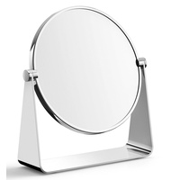 Zack Kosmetikspiegel Tarvis (Vergrößerung: 3-fach, Durchmesser: 17,5 cm, Silber,