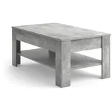 Vicco Couchtisch Milan, 110 x 48 cm Beton