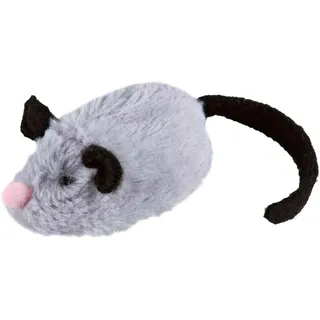 Trixie Active Mouse Plüsch 8 cm grau