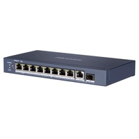 HIKVISION DS-3E0510HP-E Netzwerk-Switch Gigabit Ethernet (10/100/1000) 1U Schwarz