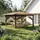 vidaXL Pavillon 4 x 4 m inkl. 4 Seitenteile Beige/Braun