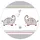 roba Room Bed Beistellbett natur inkl. Komplettset jumbo twins grau