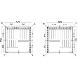 Harvia Variant View inkl. 3,6 kW Ofen + int. Steuerung