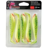 Fox Rage Zander Pro Ultra UV 7,5cm - 5 Gummifische, Farbe:Lemontiger