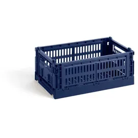 Hay Colour Crate S aus recyceltem Polypropylen in der Farbe Lavender