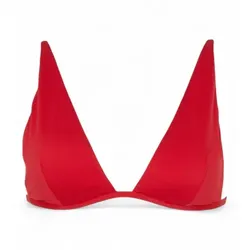 EA7 für Damen. 7W000286_AF12210 Roter Triangel-Bikini (M), Strandbekleidung, Polyester