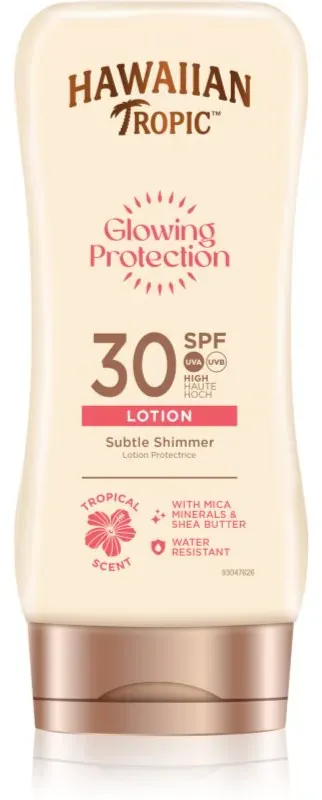 Hawaiian Tropic Glowing Protection Sunscreen Lotion Bräunungsmilch SPF 30 170 ml