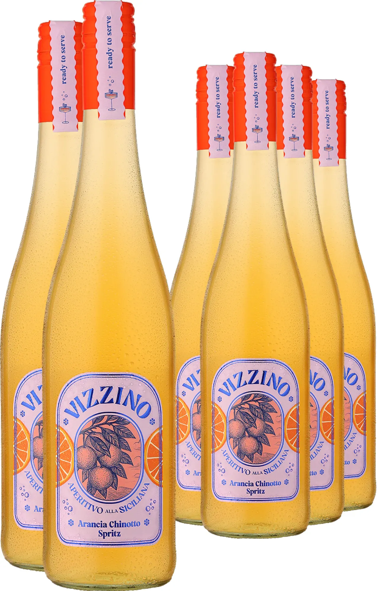 4+2-PAKET VIZZINO Arancia Chinotto Spritz