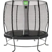 EXIT TOYS Lotus Classic Trampolin 253 cm inkl. Sicherheitsnetz schwarz