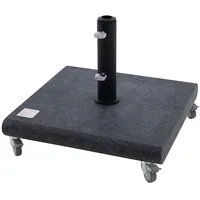 Knirps Rollsockel Granitsockel ca. 50 kg Schwarz