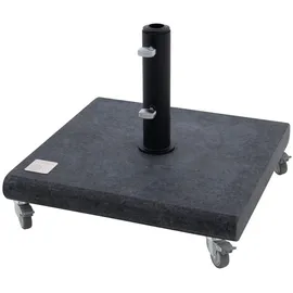Knirps Rollsockel Granitsockel ca. 50 kg Schwarz