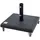 Knirps Rollsockel Granitsockel ca. 50 kg Schwarz