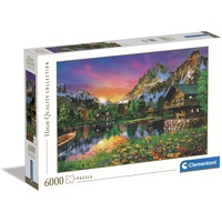 CLEMENTONI 36531 Collection-Alpine Lake, Puzzle 6000 Teile Für Erwachsene Und Kinder 10 Jahren, Geschicklichkeitsspiel Für Die Ganze Familie