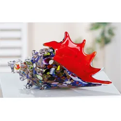 Casablanca by Gilde Dekofigur »Skulptur "Muschel"« Casablanca by Gilde blau, rot