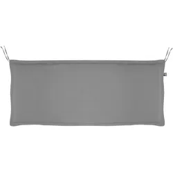 Bank-Auflage Unica 140 x 45 cm Stoff Silber