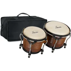 XDrum Bongos Pro Tobacco Set inkl. Bongotasche