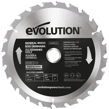 Evolution GW185TCT-24 Gehrungssägeblatt 185 mm 3