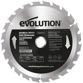 Evolution GW185TCT-24 Gehrungssägeblatt 185 mm 3