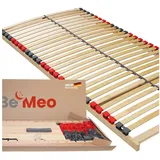 Lattenrost BeMeo Basic Extra Stabil bis 130kg, BeMeo, 7 ergonomische Liegezonen mit 28 Leisten Made in Germany 160 cm x 200 cm x 8 cm
