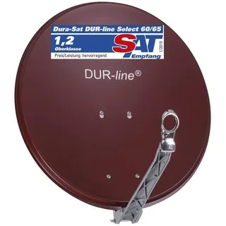 Dur-Line Select 60/65cm Satelliten-Schüssel Alu ziegelrot