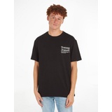 Tommy Jeans T-Shirt »TJM REG MODERN TM TEE«, mit großem Aufdruck auf dem Rücken, schwarz
