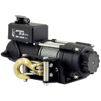 Horntools Seilwinde Gamma, 1,6 Tonnen ATV, Querstreben aus Edelstahl, Heckwindensystem (Stahlseil, 12 Volt)