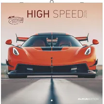 ALPHA EDITION GmbH & Co. KG High Speed Kalender 2026 Silber