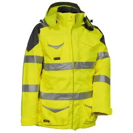 COFRA 4 in 1 Winter-warnschutzjacke wind- und wasserdicht bis -49 °c gelb
