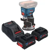 Bosch Professional Oberfräse GKF 18V-8 Professional 18 V + 2x ProCORE Akku 8,0 Ah + Ladegerät